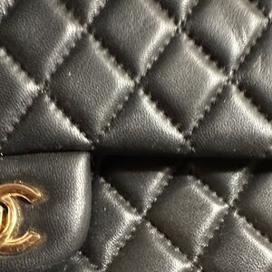 Black Quilted Shoulder Bag